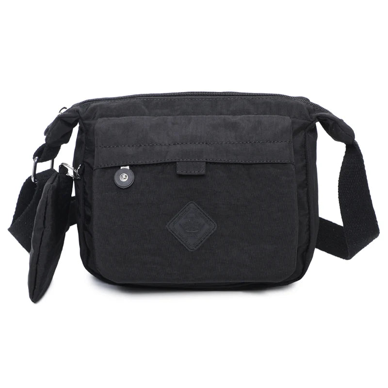 Small lightweight crossbody bag - Black