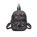Small lightweight backpack - Black Butterfly