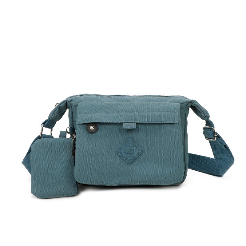 Small lightweight crossbody bag - Blue