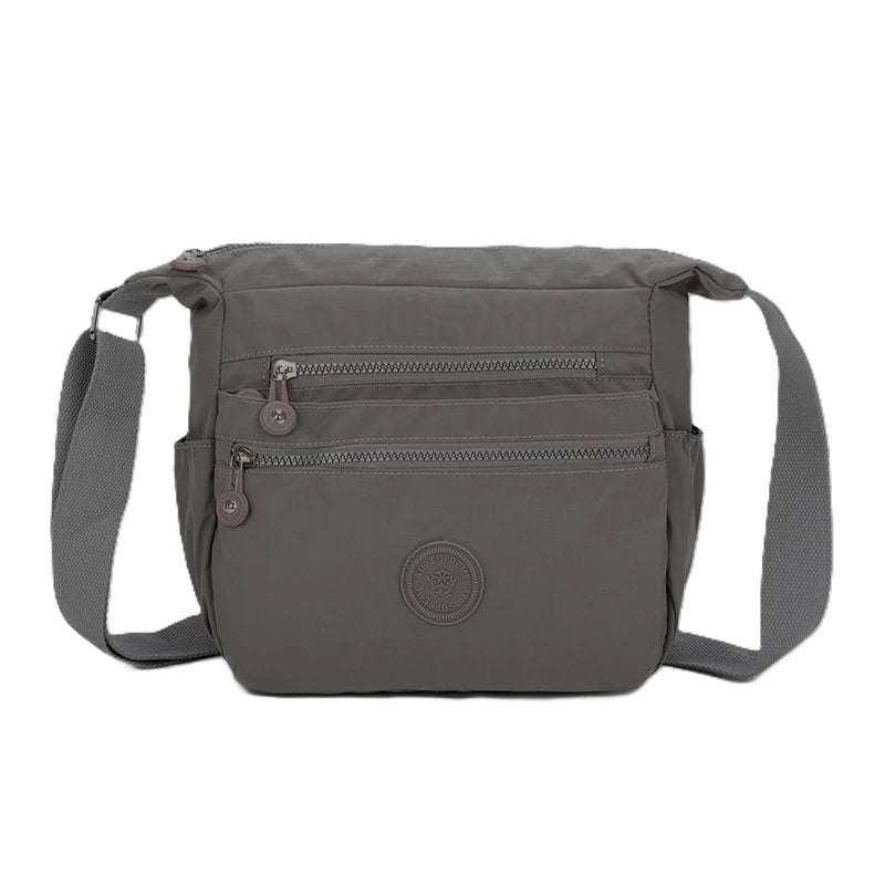 Medium light weight crossbody bag - Dark Grey