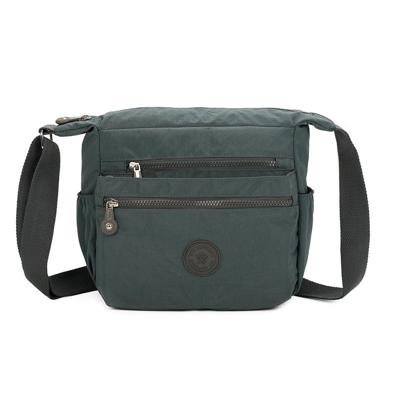 Medium light weight crossbody bag - Green