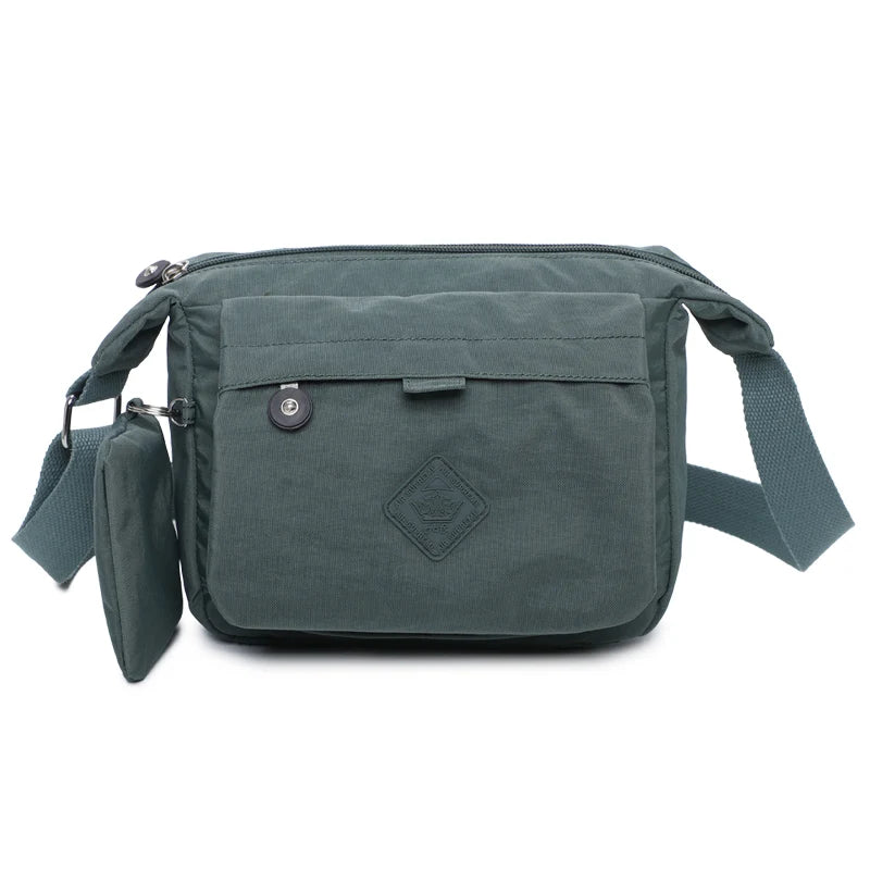 Small lightweight crossbody bag - Green