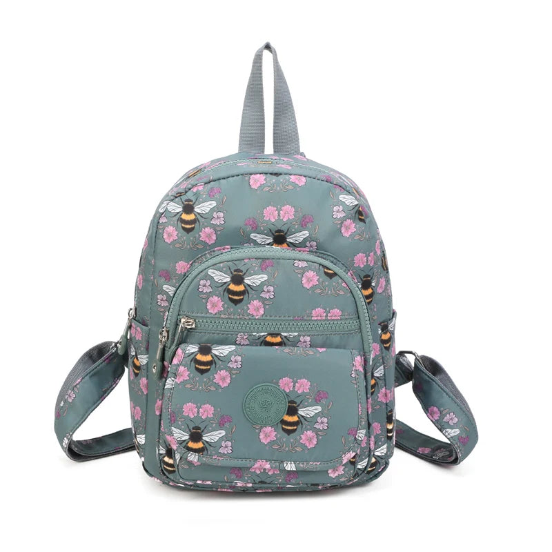 Small lightweight backpack - Green bee